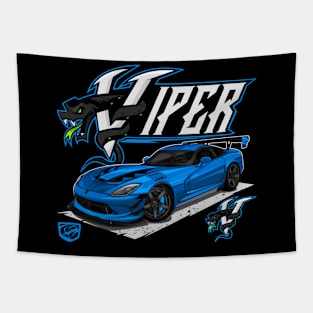 DODGE VIPER SRT 10 (BLUE) Tapestry