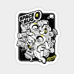 Spacebug / white Magnet