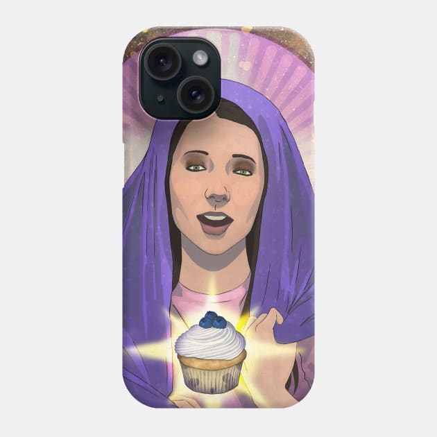 Saint Laura Bailey Phone Case by Karl_The_Faun