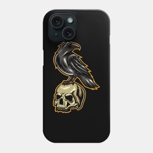 Crow's Skull Phone Case