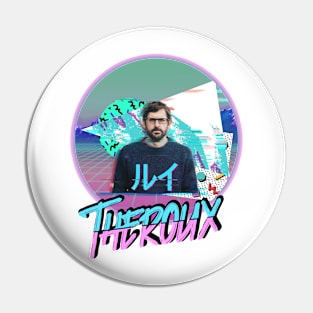 Louis Theroux Vaporwave Pin