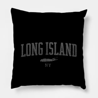 Long Island Ny Grey - Sports Pillow