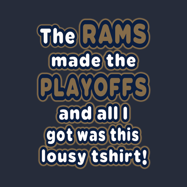 The Rams made the playoffs! by OffesniveLine