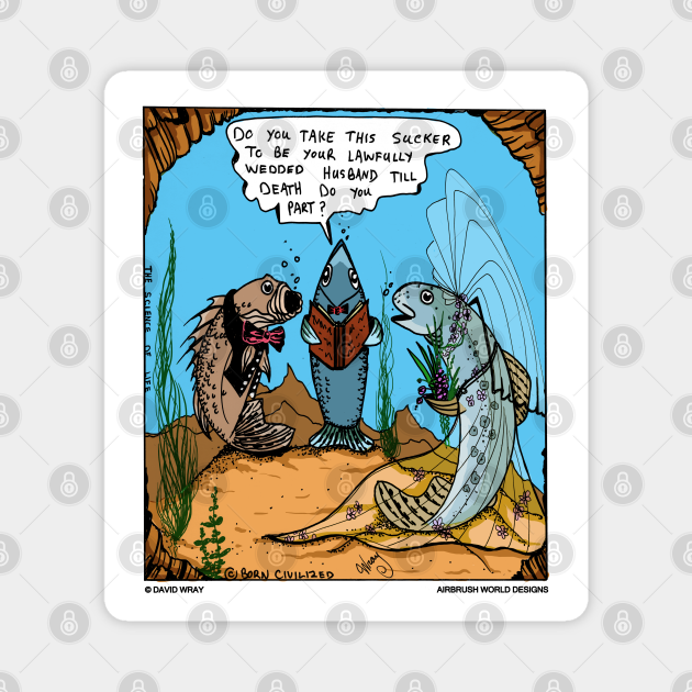 Do You Take This Sucker Fish Funny Fishing Novelty Gift - Funny Cartoon - Magnet | TeePublic Do You Take This Sucker Fish Funny Fishing Novelty Gift - Funny Cartoon - Magnet | TeePublic