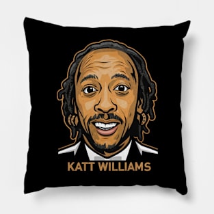 Katt Williams Funny Face Pillow