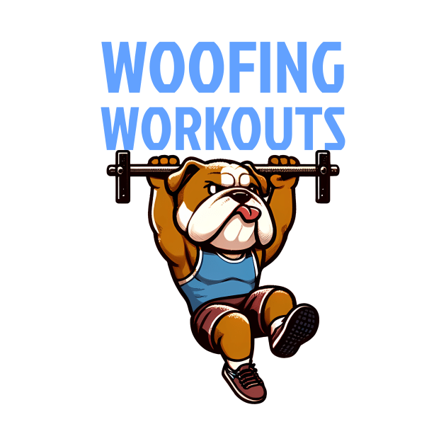 Woofing Workouts: Bulldog's Pull-Up Challenge by Purrformance Wear