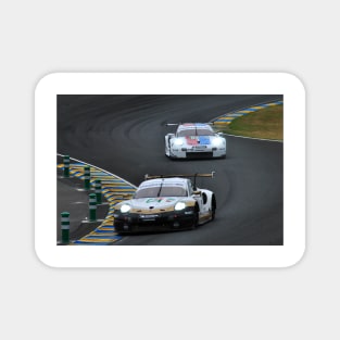 Porsche 911 RSR 24 Hours of Le Mans 2019 Magnet