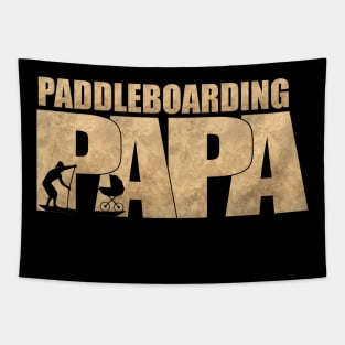 Paddleboarding Papa Tapestry