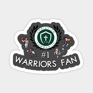 CCS Warriors Magnet