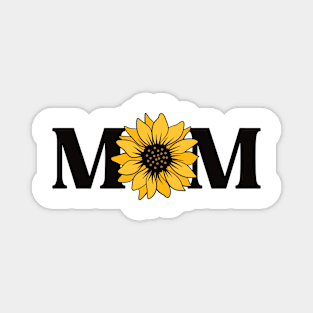 Mom Sunflower Magnet