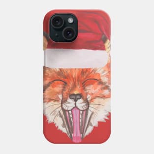 Christmas fox Phone Case