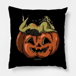 All day I dream about Halloween Pillow