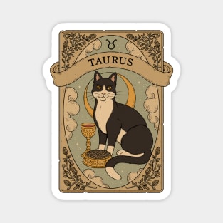 Taurus - Cats Astrology Magnet