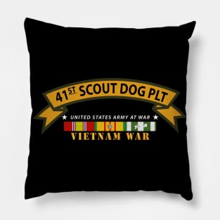 41st  Scout Dog Platoon wo Txt  w VN SVC Pillow