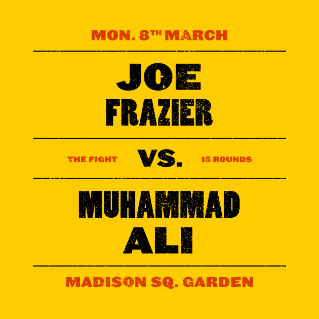 Ali vs. Frazier by attadesign