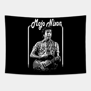 mojo nixon black and white Tapestry