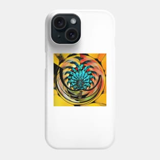 Color wheel Sphere pin Phone Case