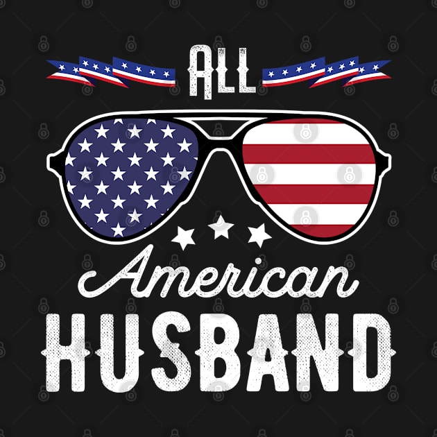 All American Husband 4th Of July Sunglasses by tobzz