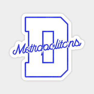 Defunct Dayton Metropolitans Basketball Team Magnet