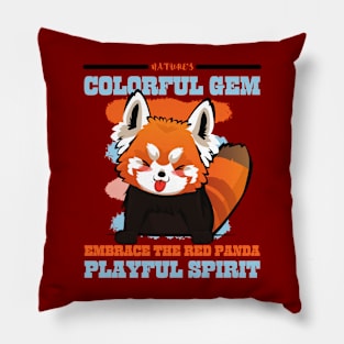 Red Panda Pillow