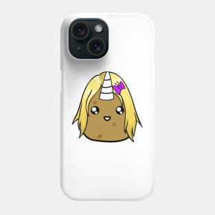 Unicorn Potato (Blonde Hair) Phone Case