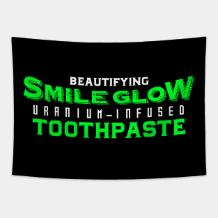 Smile Glow Toothpaste Tapestry