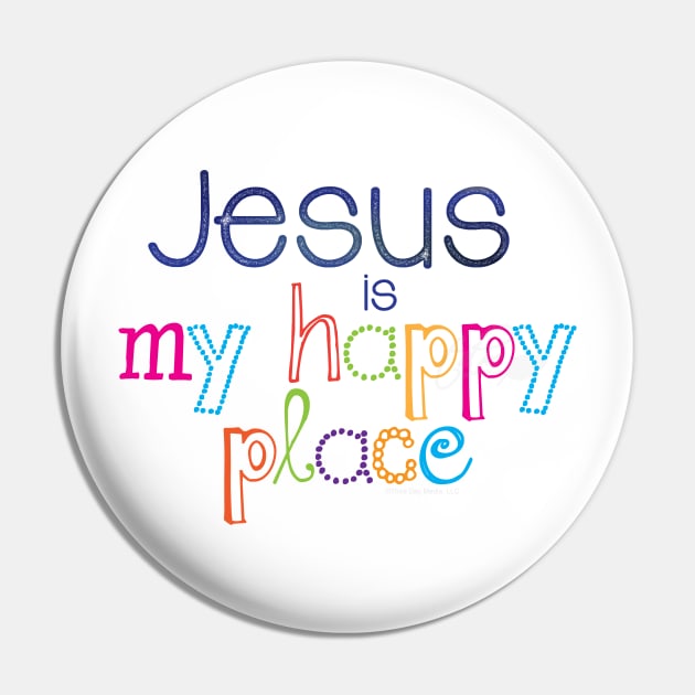 Jesus is my happy place | Christian design Pin by Third Day Media, LLC.