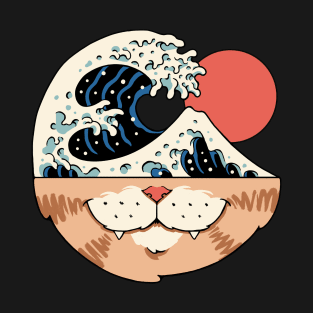 Great Neko Wave T-Shirt