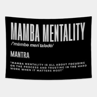 Mamba tality Motivational Quote Inspirational Tapestry