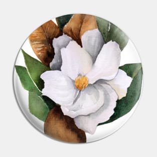 Magnolia with leaves Pin