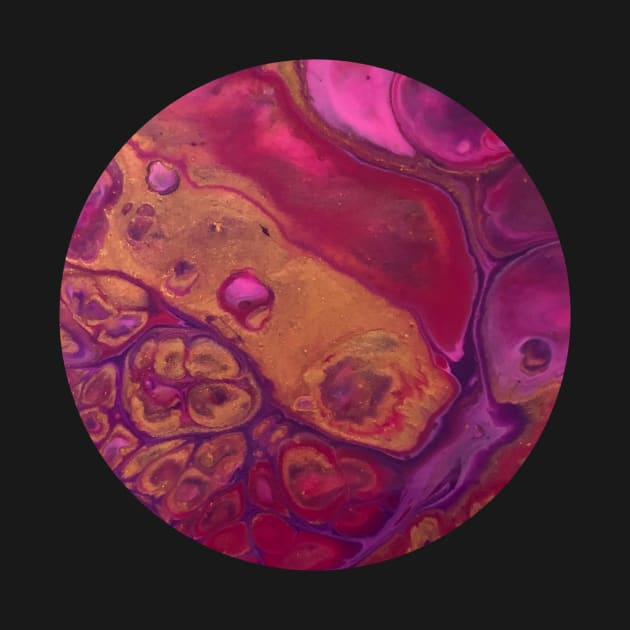 Pink Passion / Acrylic Pouring by nathalieaynie