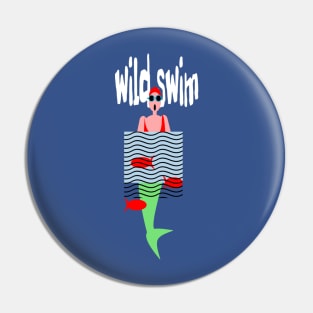 Wild Swimmer Pin
