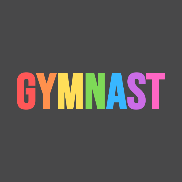 GYMNAST (Pastel Rainbow) by Half In Half Out Podcast