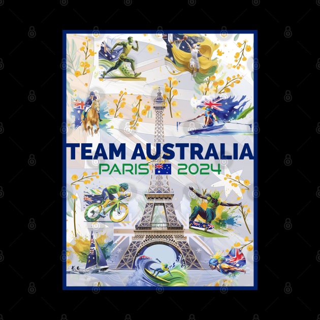 Team Australia - 2024 by Dec69 Studio