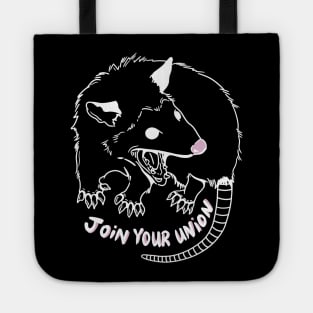 JOIN YOUR UNION (IN WHITE) Tote