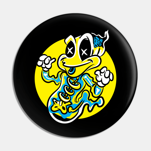 Cartoon Ghost Pin by eShirtLabs