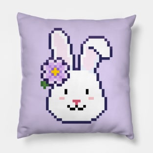 Floral Bunny Pillow