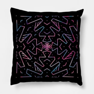 Zig Zag Mandala Pillow