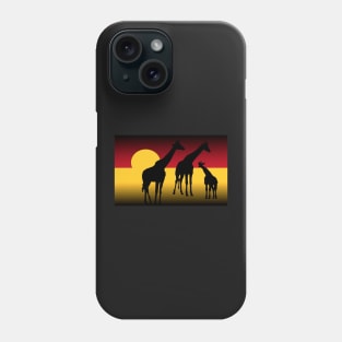 Sunset In The Serengeti Phone Case