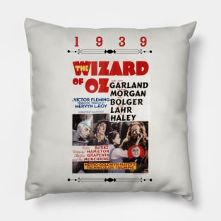 The Wizard of Oz 1939 Movie Poster Pillow