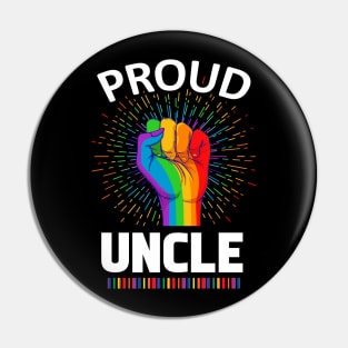 Proud Uncle Gay Lgbt Pin