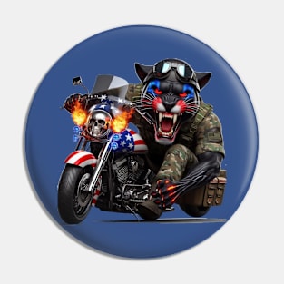 Patriot Panther Rider by focusln Pin