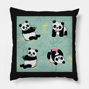 Baby pandas pattern Pillow