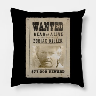Zodiac killer Pillow