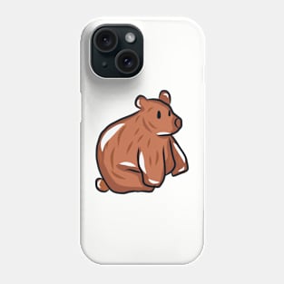 Winter Bear individual sticker Phone Case