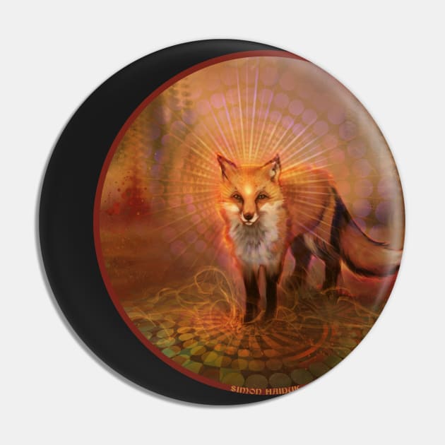 Wise Fox Pin by SimonHaiduk