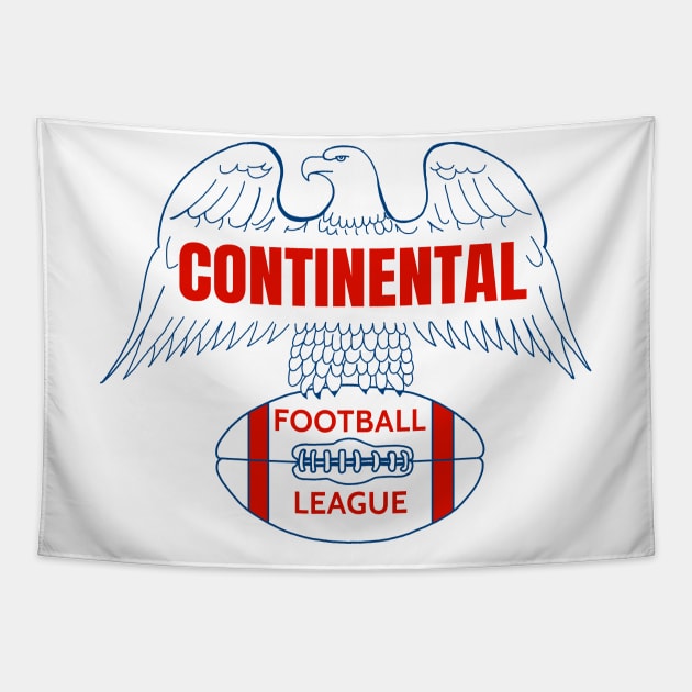 Defunct Continental Football League 1965 Tapestry by LocalZonly