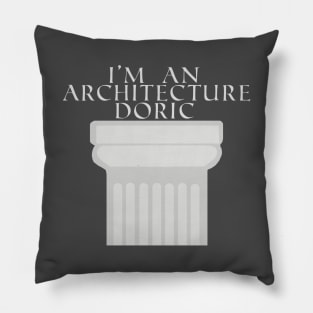 Funny Architecture Pun Pillow