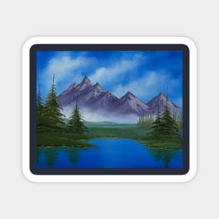 Misty Mountain Magnet