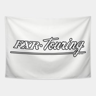 F X R - Touring Black Pinstripe Tapestry